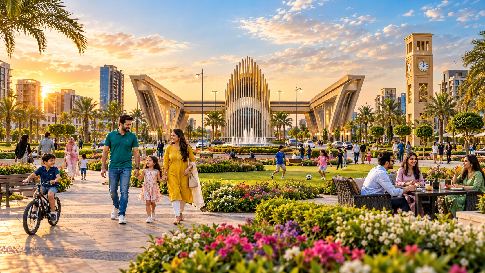 Bahria Town Karachi main entrance